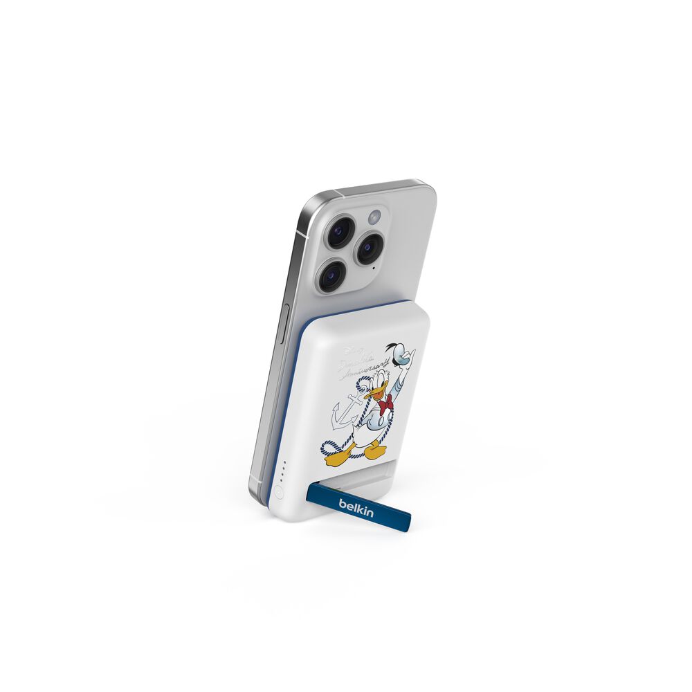 BoostCharge MagSafe対応 ワイヤレス モバイルバッテリー 5,000mAh スタンド付き (ディズニー限定モデル /  マーベル限定モデル) | Belkin | Belkin JP